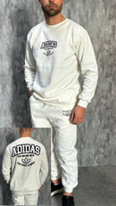 Conjunto Moletom Masculino Adidas Gola Careca