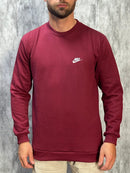 Casaco Moletom Gola Careca Nike