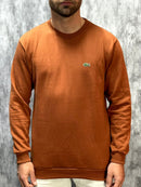 Casaco Moletom Gola Careca Lacoste 10
