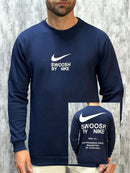 Casaco Moletom Gola Careca Nike